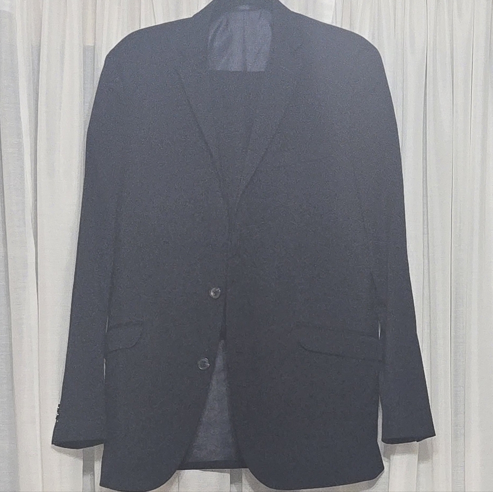 Unlisted By Kenneth Cole Men's Classic Black Suit